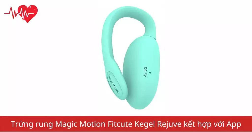 Trứng rung Magic Motion Fitcute Kegel Rejuve kết hợp với…
