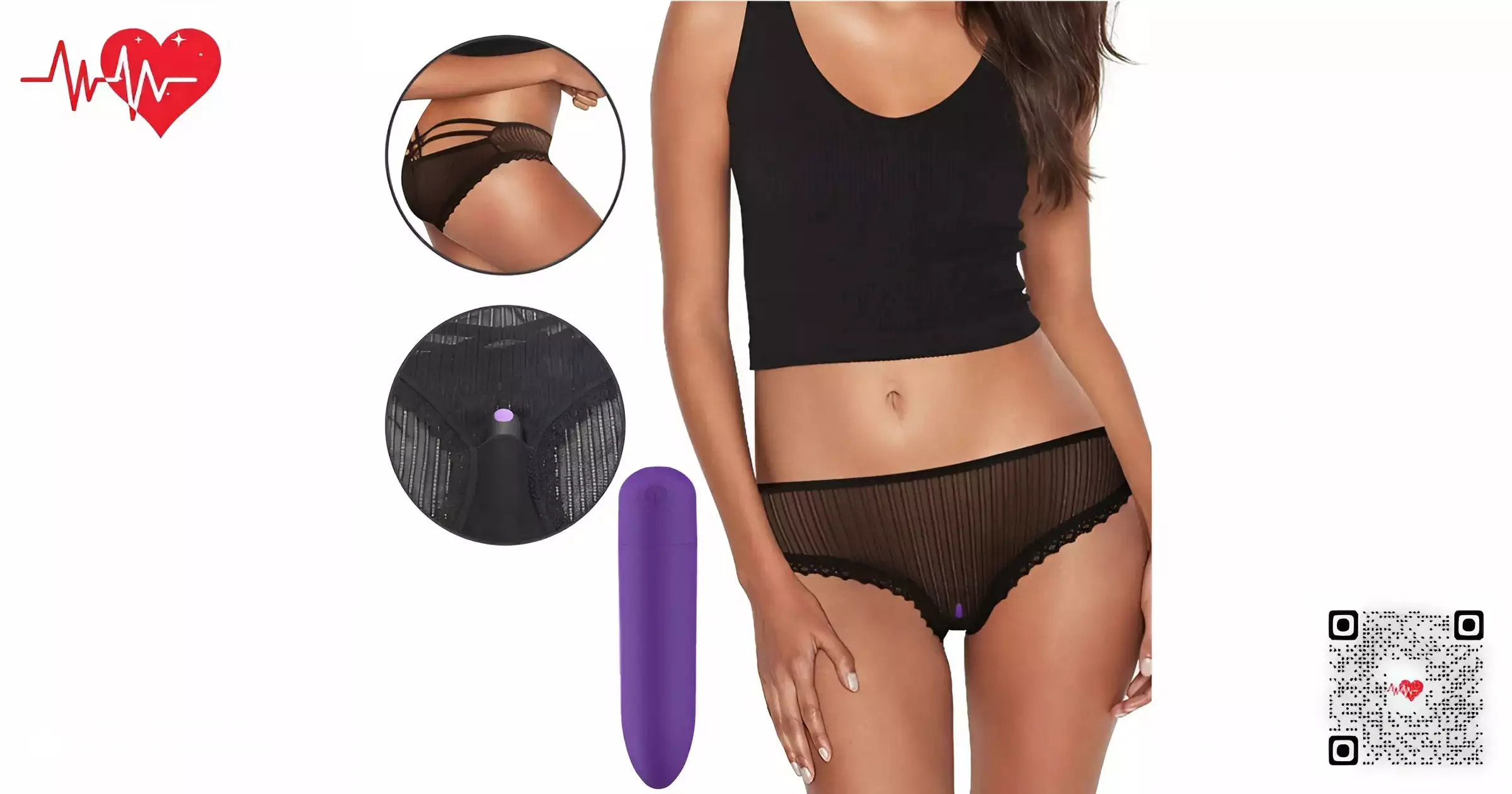 Trứng rung tình yêu điều khiển quần lót Lovetoy
