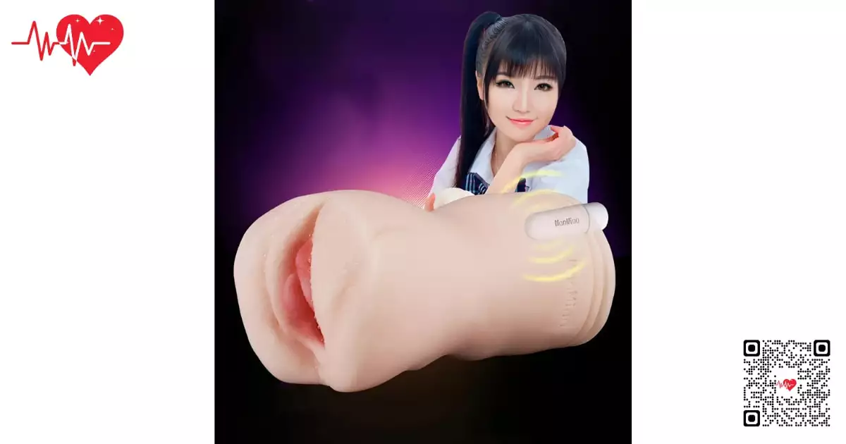 Âm đạo Manmiao cầm tay có rung mềm mại