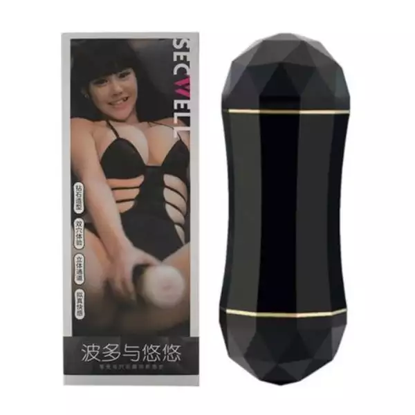 Âm đạo giả 2 đầu Secwell có rung mềm mịn…